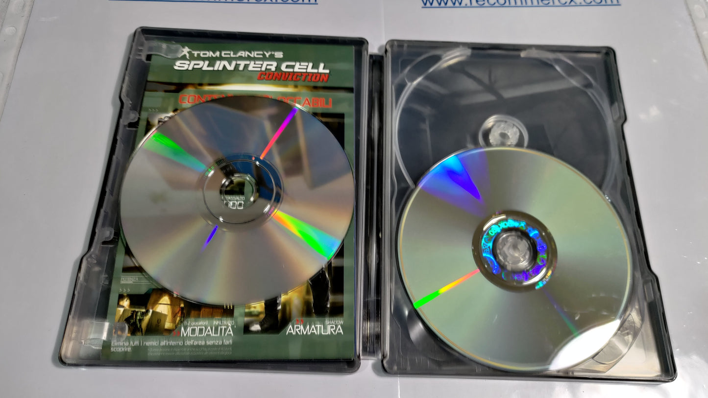 Splinter Cell Conviction versione alluminio doppio cd