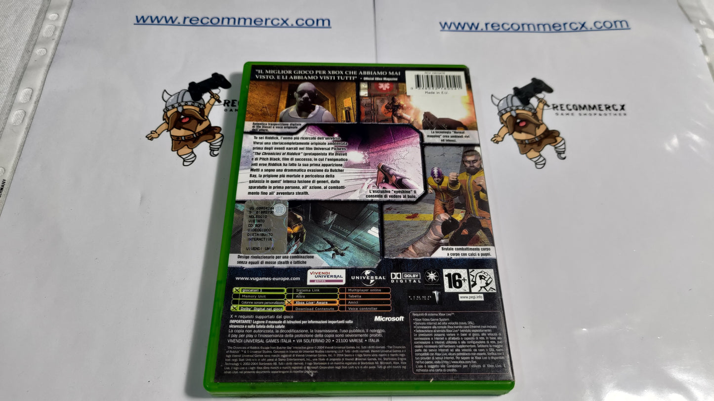 The Chronicles of Riddick escape from butcher bay